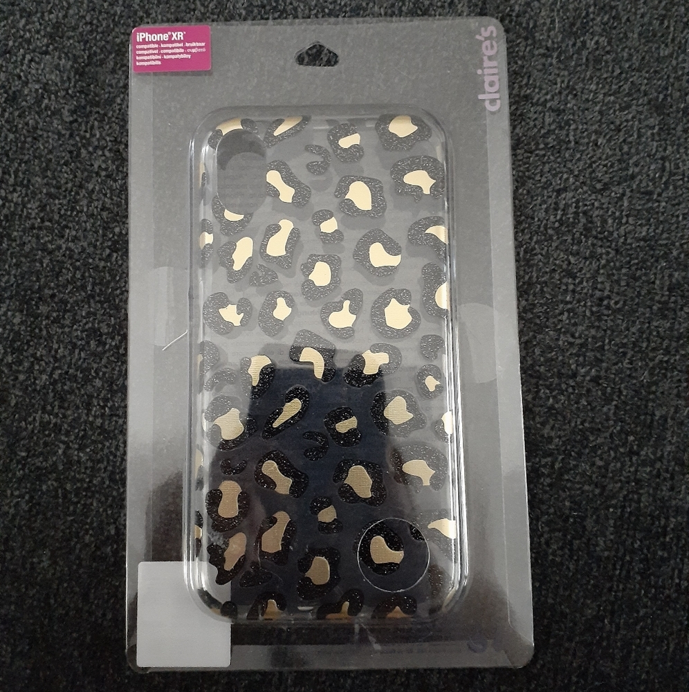 Claire's animal print phone case